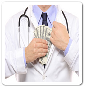doctor and money